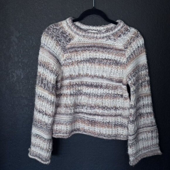 Universal Thread Women's Crewneck Pullover Sweater Brown (Size XS) - Picture 4 of 7